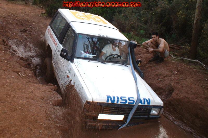 4x4 en el barro